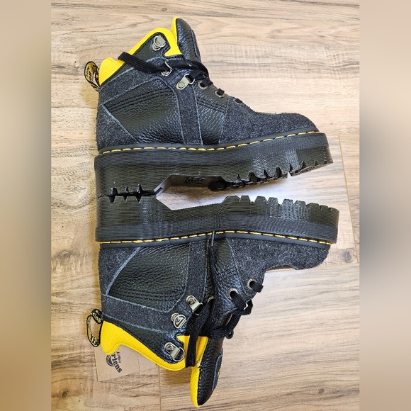 Dr. Martens ZUMA LEATHER & SUEDE HIKER STYLE BOOTS - Picture 8 of 11